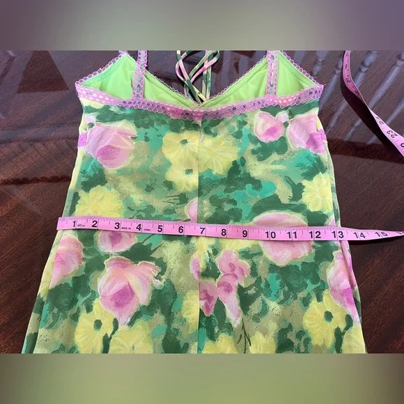 Vintage Y2K Betsey Johnson 90s Floral Dress - Picture 7 of 7